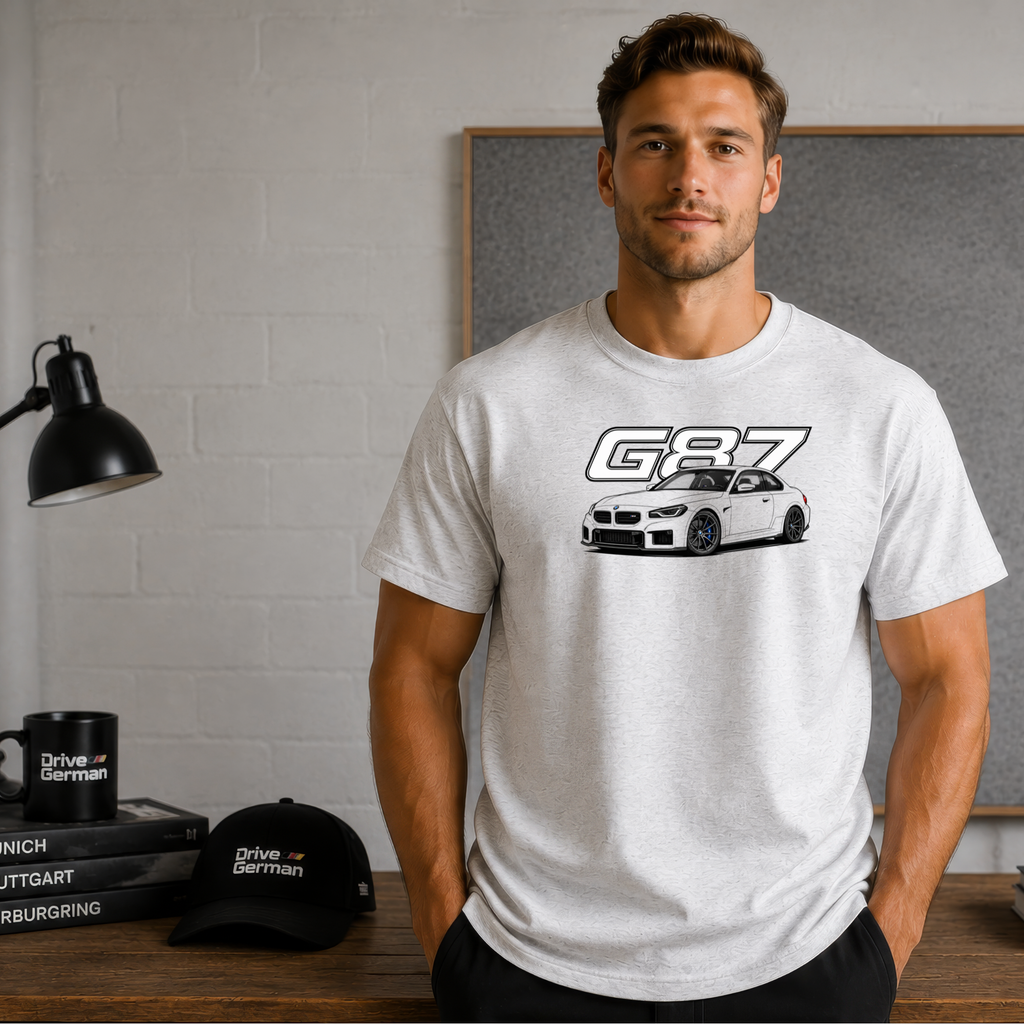 G87 German Performance Enthusiast T-Shirt | Modern Classic Sports Saloon Tee