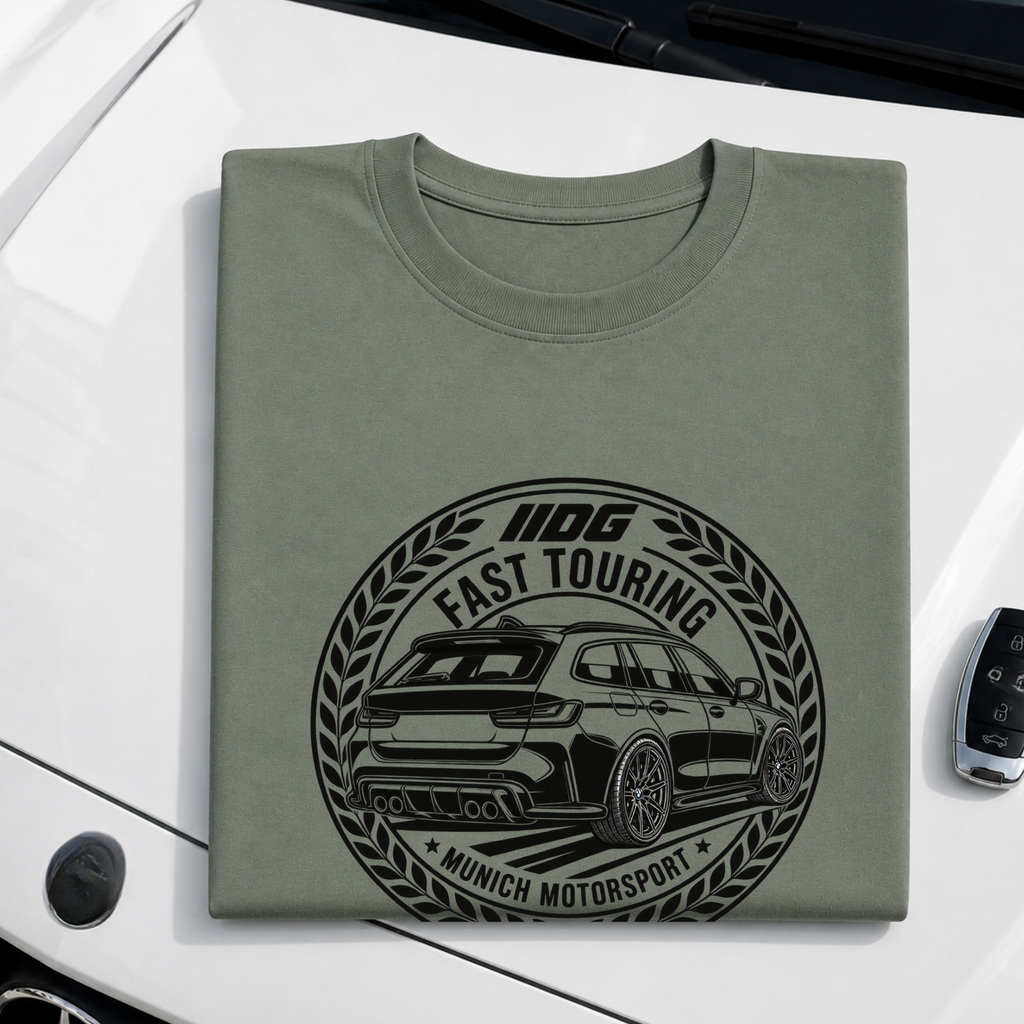 Fast Wagon Club Graphic T-Shirt | Performance Estate Car Apparel | Enthusiast Motoring Tee