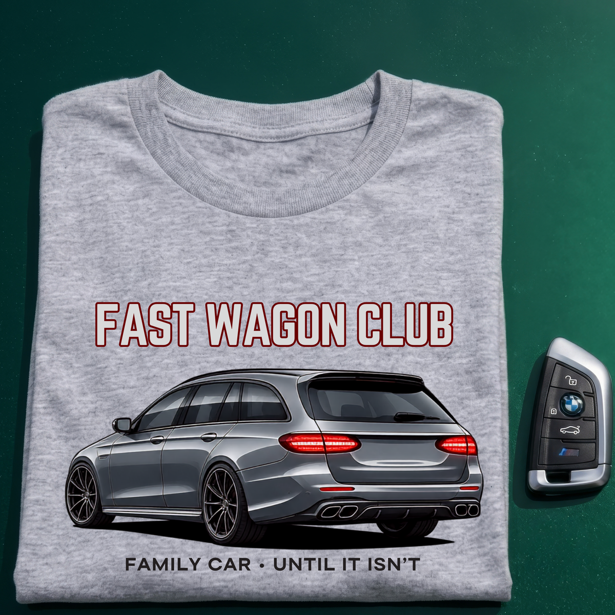 Fast Wagon Club T-Shirt, AMG C63 Performance Wagon Graphic Tee